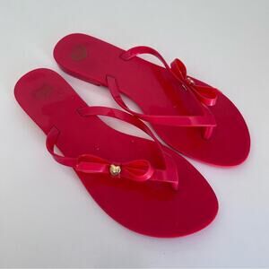 Mel by Melissa pink jelly bow sandals